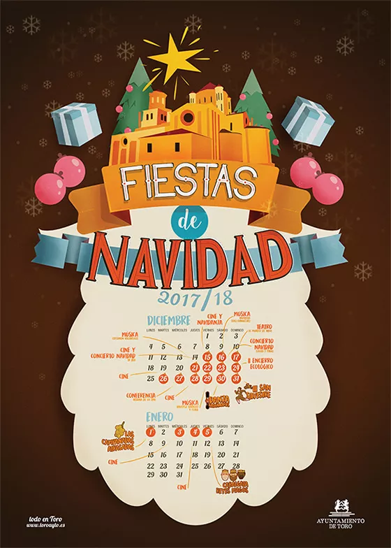 Fiestas Navidades 2017/18 en Toro
